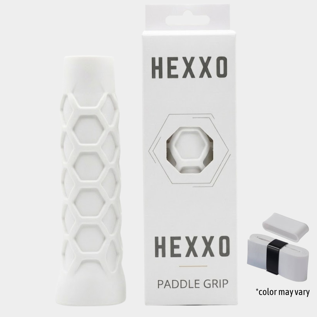 HEXXO Pickleball Paddle Grip – Ergonomic Hex Undergrip for Control & Comfort, Shock Absorbing, Anti-Slip Handle Grip, Fits All Paddles, Use with Overgrip